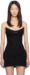 Mugler Sleeveless Corset Top Cut-out Detailing