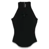 Mugler Star Cut-out Top