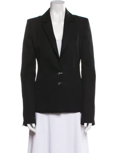 Pre-owned Mugler Blazer In Black