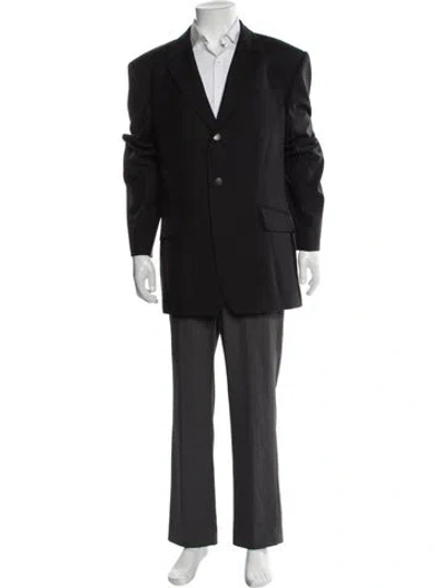 Pre-owned Mugler Blazer In Black