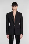 Mugler Jacket In Black
