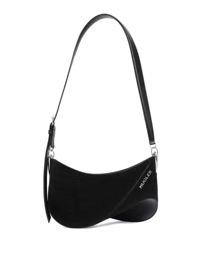 Mugler Bolsa Bandolera - Negro