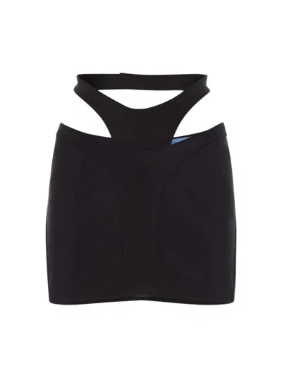 Mugler Bonded Mini Skirt