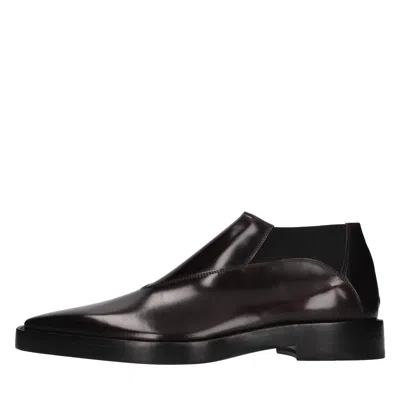 Mugler Boots In Brown