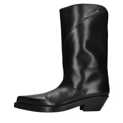 Mugler Boots In Black