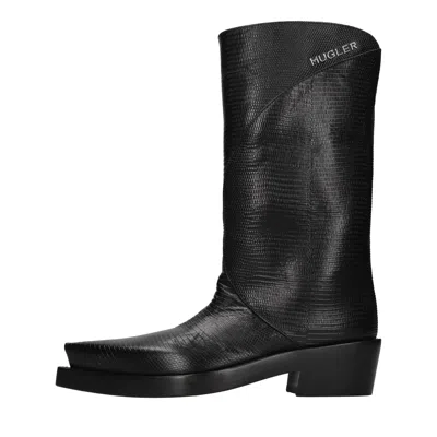 Mugler Boots In Black