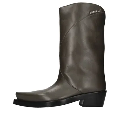 Mugler Boots In Black