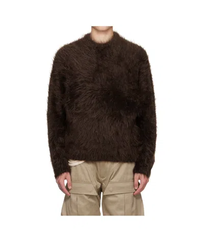 MUGLER BRUSHED KNIT SWEATER