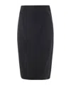 Mugler Ju0542 Skirt In Black