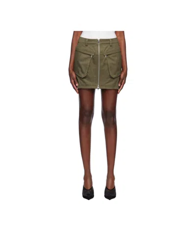 MUGLER CARGO MINI SKIRT