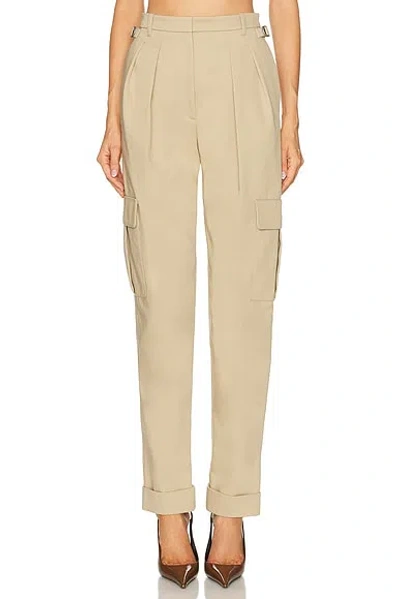 Mugler Cargo Pant In Beige