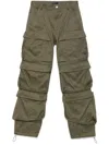 Mugler Cargo Pants In Green
