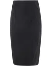 Mugler Ju0542 Skirt In Black