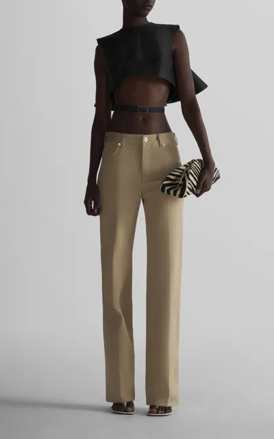 Mugler Cocoon Mikado Top In Black