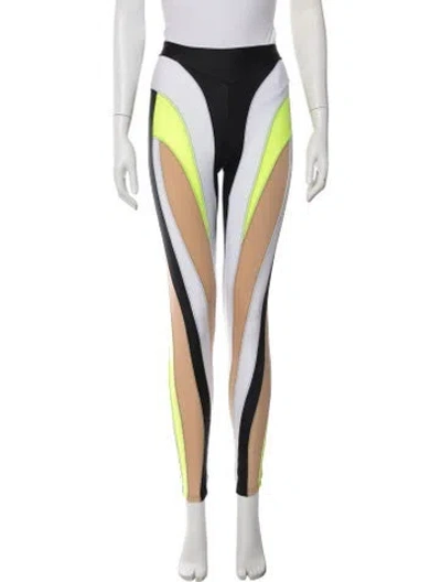 Pre-owned Mugler Colorblock Pattern Lounge Set In Black