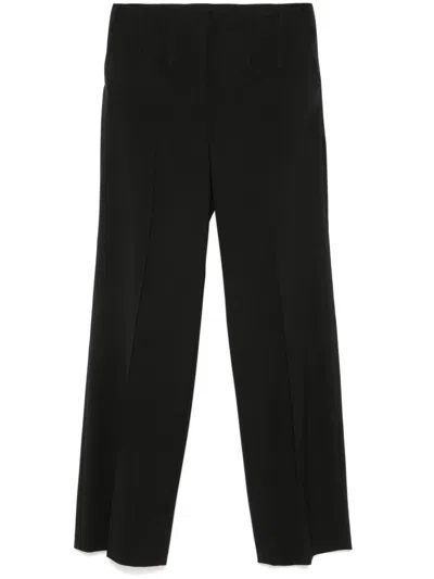 Mugler Corset Tailored Trousers In Schwarz