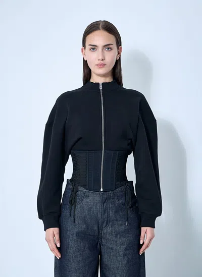 Mugler Weat Jacket In Black
