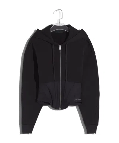 MUGLER CORSET-STYLE HOODIE