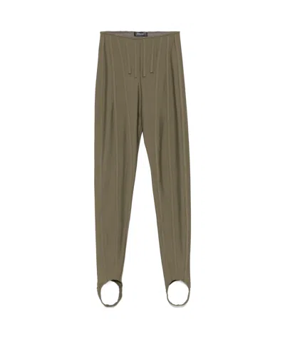 MUGLER CORSETED LEGGINGS