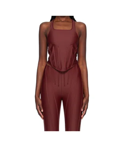 MUGLER SLEEVELESS TOP