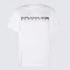 Mugler Executive Logo-print T-shirt In Warm White