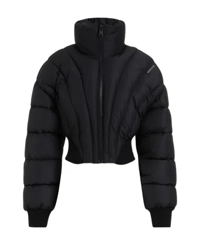 MUGLER MUGLER QUILTED ZIPPED JACKET