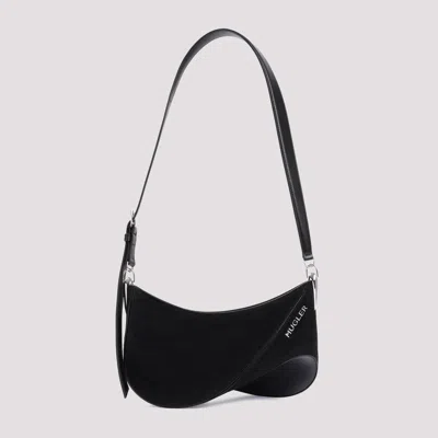 Mugler Curve Bag In Black