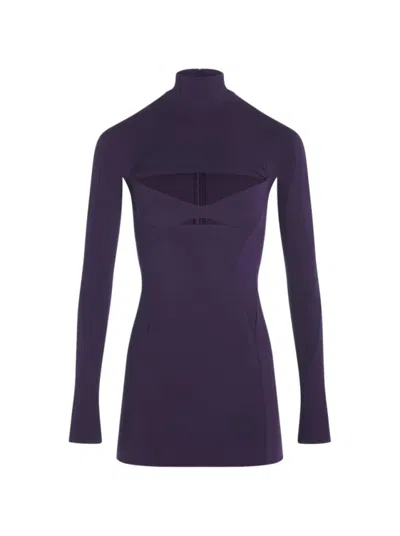 Mugler Cut Out Mini Dress