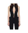 Mugler Cut-out Playsuit
