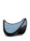 Mugler Women's Spiral Curve 01 Shoulder Bag In Blau