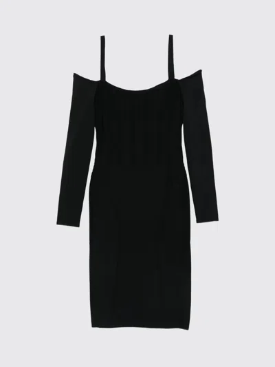 MUGLER DRESS MUGLER WOMAN COLOR BLACK,H46078002