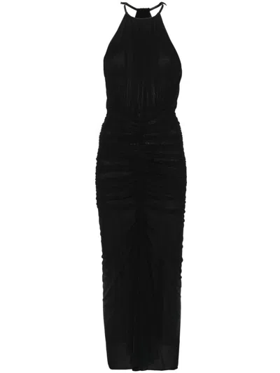 Mugler Dresses In Black