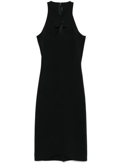 Mugler Dresses In Black