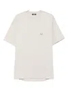 Mugler Man T-shirt Off White Size L Cotton In White