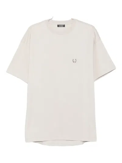 MUGLER EMBROIDERED COTTON T-SHIRT