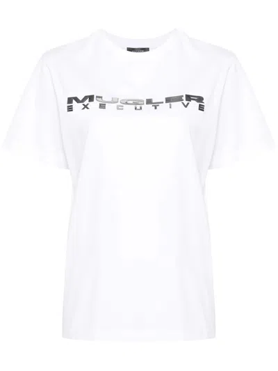 Mugler Executive T-shirt With Print