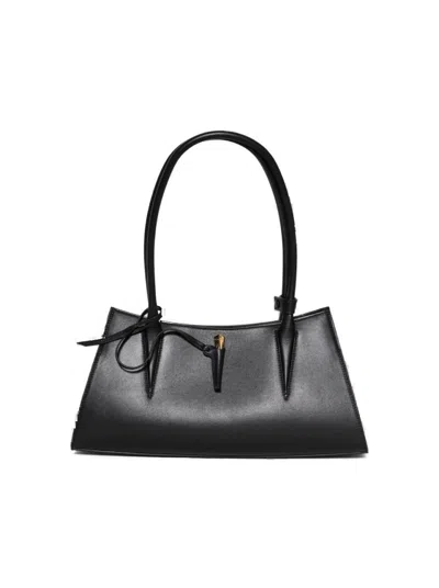 Mugler Fang Bag - Black In Gray