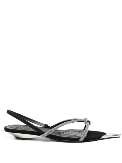 Mugler Fang Flats In 黑色