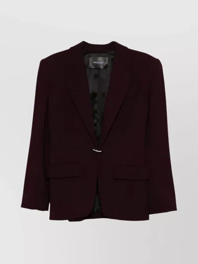 MUGLER FLAP POCKETS TAILORED JACKET