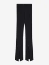 Mugler Flare Pierced Trousers