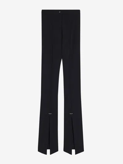 Mugler Flare Pierced Trousers