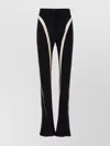 Mugler Leggings With Trasparent Panels