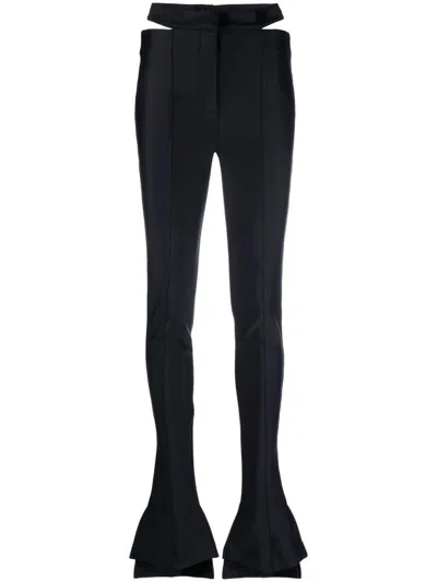 Mugler Flared Stretch Trousers