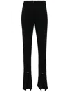 Mugler Flare Pierced Trousers