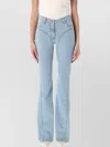 Mugler Rhinestone-embellished Flared Jeans