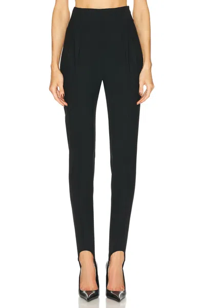 Mugler High Waist Legging In Black