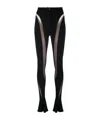 Mugler Illusion Legging In Black