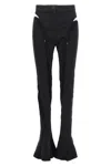 Mugler 'illusion' Pants In Black