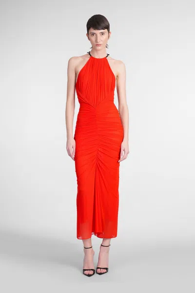 Mugler In Red Polyamide