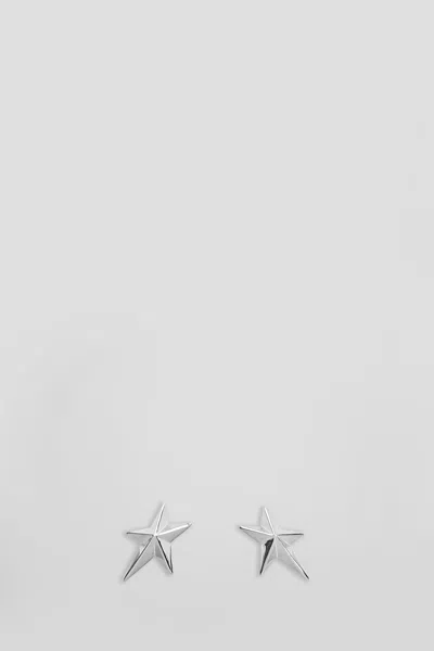 Mugler In Silver Brass In Metallic